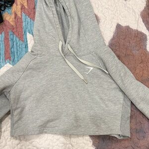 Gymshark Heather Gray Hoodie